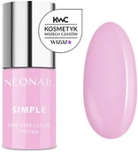 Lakiery hybrydowe - NeoNail Simple One Step Color Protein 7,2Ml - Fluffy NEO-8127-7 - miniaturka - grafika 1