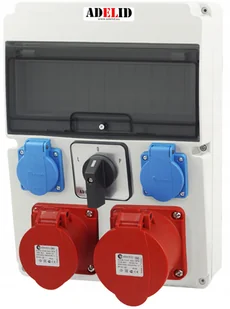 Rozdzielnica Skrzynka Budowlana Z Wyłącznikiem L0P - Bezpieczniki elektryczne - miniaturka - grafika 2