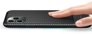 Prestige Crong Crong Carbon Cover Etui iPhone 11 Pro Max czarny) 10_15165 - Etui i futerały do telefonów - miniaturka - grafika 7