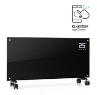 Ogrzewanie przenośne - Klarstein Klarstein Bornholm Smart, grzejnik konwekcyjny, 2000 W, WiFi, wyświetlacz LED, czasomierz, IP24, czarny ACO7-BornhomS-B - miniaturka - grafika 1