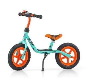 Milly Mally Dusty 12" Pistachio-Orange - Rowerki biegowe - miniaturka - grafika 2