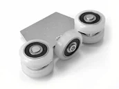 Akcesoria do bram - Wózek Rolka Drzwi Przesuwnych Profil 30x30 G5T30 - miniaturka - grafika 1