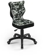 Fotele i krzesła biurowe - Entelo Dobre krzesło obrotowe PETIT nr 3 - podstawa czarna - miniaturka - grafika 1