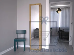 SZAFA DUO LUSTRO WIESZAK PRZEDPOKÓJ DĄB ARTISAN - Meble do przedpokoju - miniaturka - grafika 2