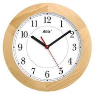 Zegary - Atrix Zegar ścienny drewniany solid #6 ATW300f - miniaturka - grafika 1