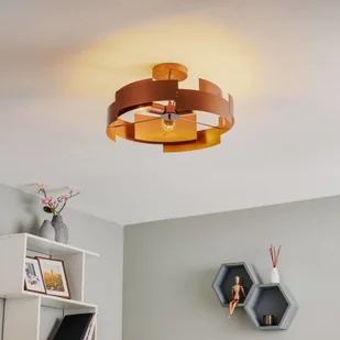 Euluna Lampa sufitowa Tori, miedziana - Lampy sufitowe - miniaturka - grafika 2