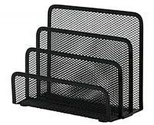 Q-CONNECT SORTER DO KORESPONDENCJI OFFICE SET METALOWY 3 PRZEGRODY CZARNY KF00876 - Systemy ekspozycyjne i znaki informacyjne - miniaturka - grafika 2