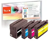 Tusze zamienniki - Peach PI300  708 Multi-Pack (czarny, żółty, magenta, cyjan) regenerowane kartridże do drukarek Pack of 4 PI300-708 - miniaturka - grafika 1