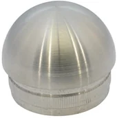 Meble modułowe i akcesoria - Shop Line Zaślepka półkolista  Q42 4 22 mm stal nierdzewna - miniaturka - grafika 1