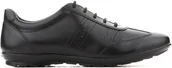 Buty sportowe męskie - Geox U Symbol B U74A5B 00043 C9999 czarny - miniaturka - grafika 1