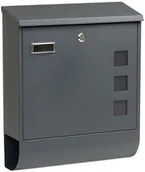Skrzynki na listy - Richter Czech stalowa skrzynka pocztowa BK.703.ARG.AM Raty 10x0%! Do 24.11.2019 - miniaturka - grafika 1