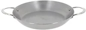 Patelnie - De Buyer 5652.32 patelnia do paelli ze stali, srebrna, 27,9 x 20,1 x 10,9 cm 565232 - miniaturka - grafika 1