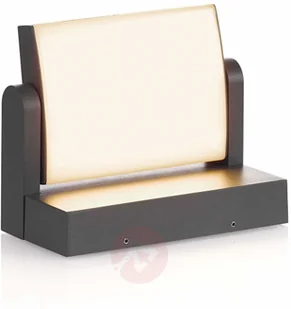 Lampenwelt com Kinkiet zewnętrzny LED Sherin, obrotowy - Lampy ogrodowe - miniaturka - grafika 5