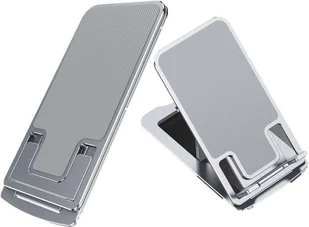 Alogy Regulowany stojak na telefon Alogy składana podstawka na biurko Srebrny 9563X27 - Uchwyty samochodowe do telefonów Alogy Regulowany stojak na telefon Alogy składana podstawka na biurko Srebrny 9563X27 - Uchwyty samochodowe do telefonów - miniaturka - grafika 1