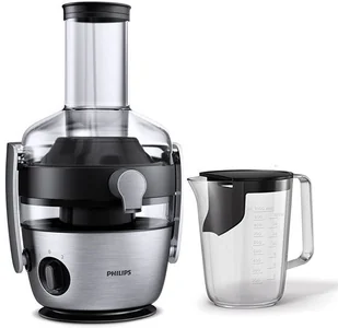 Philips HR1921/20 sokowirówka, FiberBoost, technologia QuickClean, funkcja płukania wstępnego, 1100 W, stal szlachetna HR1921/20 - Sokowirówki - miniaturka - grafika 2