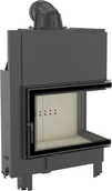 Kominki wolnostojące - Kratki.pl Marek Bal Kominek powietrzny stalowy MBA prawy BS 17 kW  200 MBA/P/BS - miniaturka - grafika 1