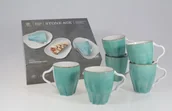 Serwisy obiadowe - Zestaw kubków 350 ml 6 szt STONE AGE Morski - miniaturka - grafika 1