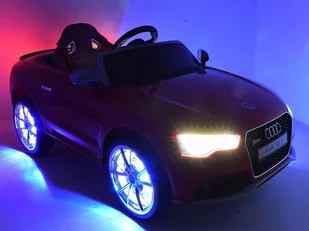 Super-Toys   AUDI RS 5 TRZY SILNIKI, FUNKCJA BUJANIA,MIĘKKIE KOŁA, MIĘKKIE SIEDZENIE, MOCNY/RS5 AUDI-RS-5-CZERWONE - Pojazdy elektryczne dla dzieci - miniaturka - grafika 37