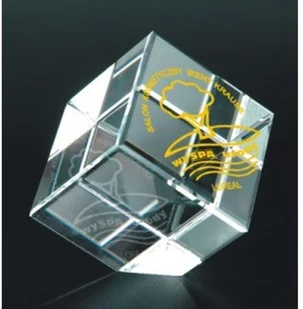 UPOMINKARNIA Trofeum Szklane Grawerowane Z Etui + Wypełnienie Farbą victoriasport-T026/GR/F-0 - Gadżety dla kibiców - miniaturka - grafika 3