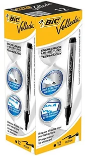 BIC Marker Do Tablic Okr Bc Velleda czarny pudełko A 12 - Przybory szkolne - miniaturka - grafika 3
