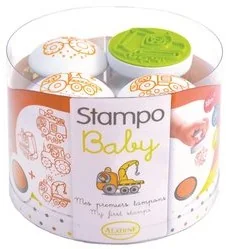 Aladine Stempelki, pojazdy, 4 sztuki - Zabawki kreatywne - miniaturka - grafika 2