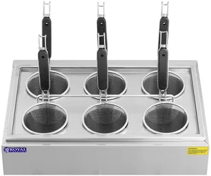 Royal Catering Warnik do makaronu z 6 koszami temp 30-110°C RC-PM006 - Inne urządzenia gastronomiczne - miniaturka - grafika 10