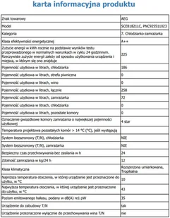 AEG SCE81821LC - Lodówki do zabudowy - miniaturka - grafika 7