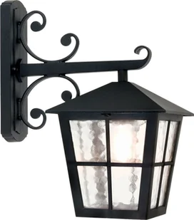 Elstead Lighting Kinkiet CANTERBURY BL52M BLACK IP44 - Lampy ogrodowe - miniaturka - grafika 6