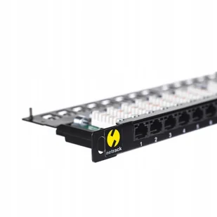 Patchpanel 19 24-PORTY Kat. 6 Utp Lsa, 0,5U Z Półk - Pozostałe akcesoria sieciowe - miniaturka - grafika 5