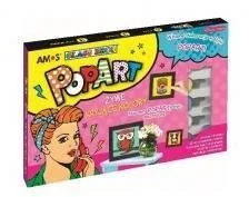 Amos Farby witrażowe Glass Deco 6 kolorów PopArt AMOS - Artykuły biurowe - miniaturka - grafika 2