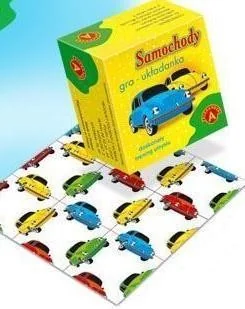 Alexander Gra Układanka Samochody GA-178 - Układanki dla dzieci - miniaturka - grafika 2
