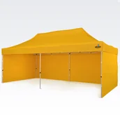 Pawilony ogrodowe - BRIMO Namioty nożycowe 3x6m - plus 3 ściany - Żółty - miniaturka - grafika 1