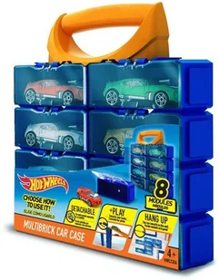 Mattel Modułowa Skrzynka Walizka na 8 Pojazdów - Tory, garaże, parkingi - miniaturka - grafika 4