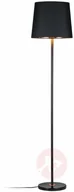 Lampy stojące - PAULMANN Czarna lampa stojąca Enja z marmurową podstawą - miniaturka - grafika 1