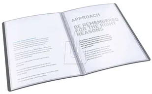 Esselte Teczka z koszulkami Vivida 40k. - czarny - Ofertówki - miniaturka - grafika 7