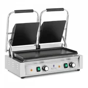 Piece, kotły  i płyty grzejne gastronomiczne - Royal Catering Grill kontaktowy płyty gładkie 3600 W RCPKG-3600-S - miniaturka - grafika 1