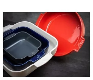 Peugeot APPOLIA Naczynie kwadratowe 36 cm czerwone PG-60138 - Naczynia żaroodporne - miniaturka - grafika 4