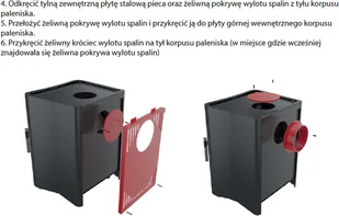 Ekoprojekt 300 Piec wolnostojący koza 7kW K5 z wnęką na drewno i wylotem spalin fi 150 spełnia anty-smogowy 30052705 - Piece wolnostojące Ekoprojekt 300 Piec wolnostojący koza 7kW K5 z wnęką na drewno i wylotem spalin fi 150 spełnia anty-smogowy 30052705 - Piece wolnostojące - miniaturka - grafika 7