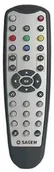 Akcesoria do nawigacji - Sagem Sagem 91 86 87 pilot zdalnego sterowania do odbiornika DVB-T, wielokolorowy SAGEM 91 86 87 - miniaturka - grafika 1