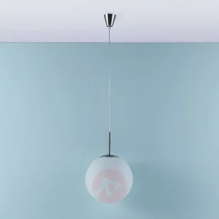 Lampa wisząca Marike, szkło opalowe, biała - Lampy sufitowe - miniaturka - grafika 3