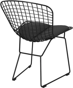 D2.Design DESIGN Krzesło Harry czarne / czarna poduszka - Krzesła - miniaturka - grafika 10