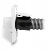 Akcesoria do odkurzaczy - Gniazdo ssące premium białe odkurzacz centralny - miniaturka - grafika 1