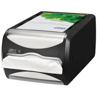 Tork Dozownik do serwetek w składce na lade wyciągany ABS czarny Xpressnap 272511 272511 - Wyposażenie lokali gastronomicznych - miniaturka - grafika 2