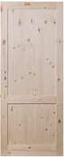 Drzwi wewnętrzne - Kornik Kornik Skrzydło drzwiowe Duo Szpros sosna 80P - miniaturka - grafika 1