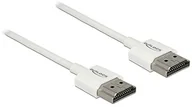 Kable - DeLock DeLOCK Kabel High Speed   HDMI z Ethernet  HDMI-A Male > HDMI-A wtyczka 3d 4 K 2 m Slim High Quality 85137 - miniaturka - grafika 1