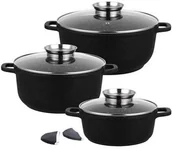 Zestawy garnków i patelni - Klausberg Zestaw garnków granitowych 8 elem Klausberg KB-7359 KB-7359 - miniaturka - grafika 1