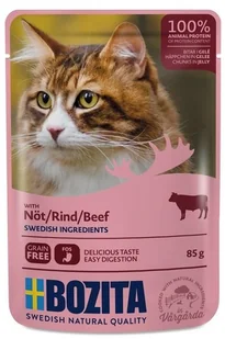 Bozita Cat Wolowina w galaretce saszetka 85g - Mokra karma dla kotów - miniaturka - grafika 2