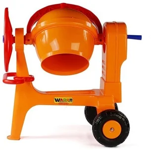 Wader Quality Toys WADER QT Betoniarka Dla Dzieci Pomrańczowa 38005 - Zabawki i gry sportowe - miniaturka - grafika 4