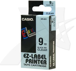 Casio XR-24YW1, 24mm x 8m, czarny druk / żółty podkład, taśma oryginalna - Papier do drukarek - miniaturka - grafika 12