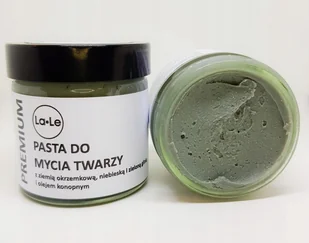 La-Le Pasta do mycia twarzy z ziemią okrzemkową i zieloną glinką - Kosmetyki do mycia twarzy La-Le Pasta do mycia twarzy z ziemią okrzemkową i zieloną glinką - Kosmetyki do mycia twarzy - miniaturka - grafika 2